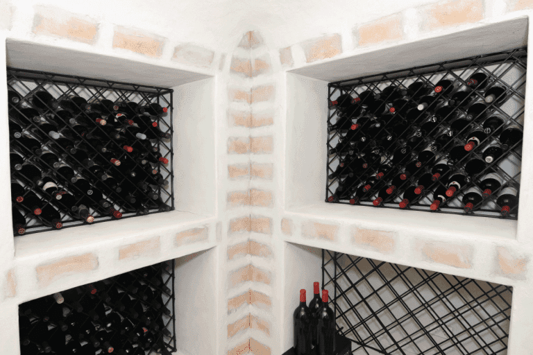 Luxury home wine cellar. Basement Vs. Cellar—What Are The Differences In The US