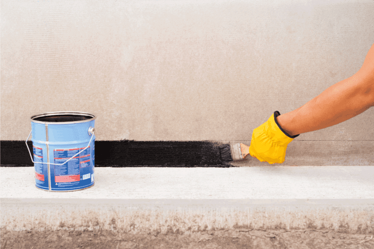 Bitumen waterproofing of the foundation. 8 Best Basement Waterproofing Paints