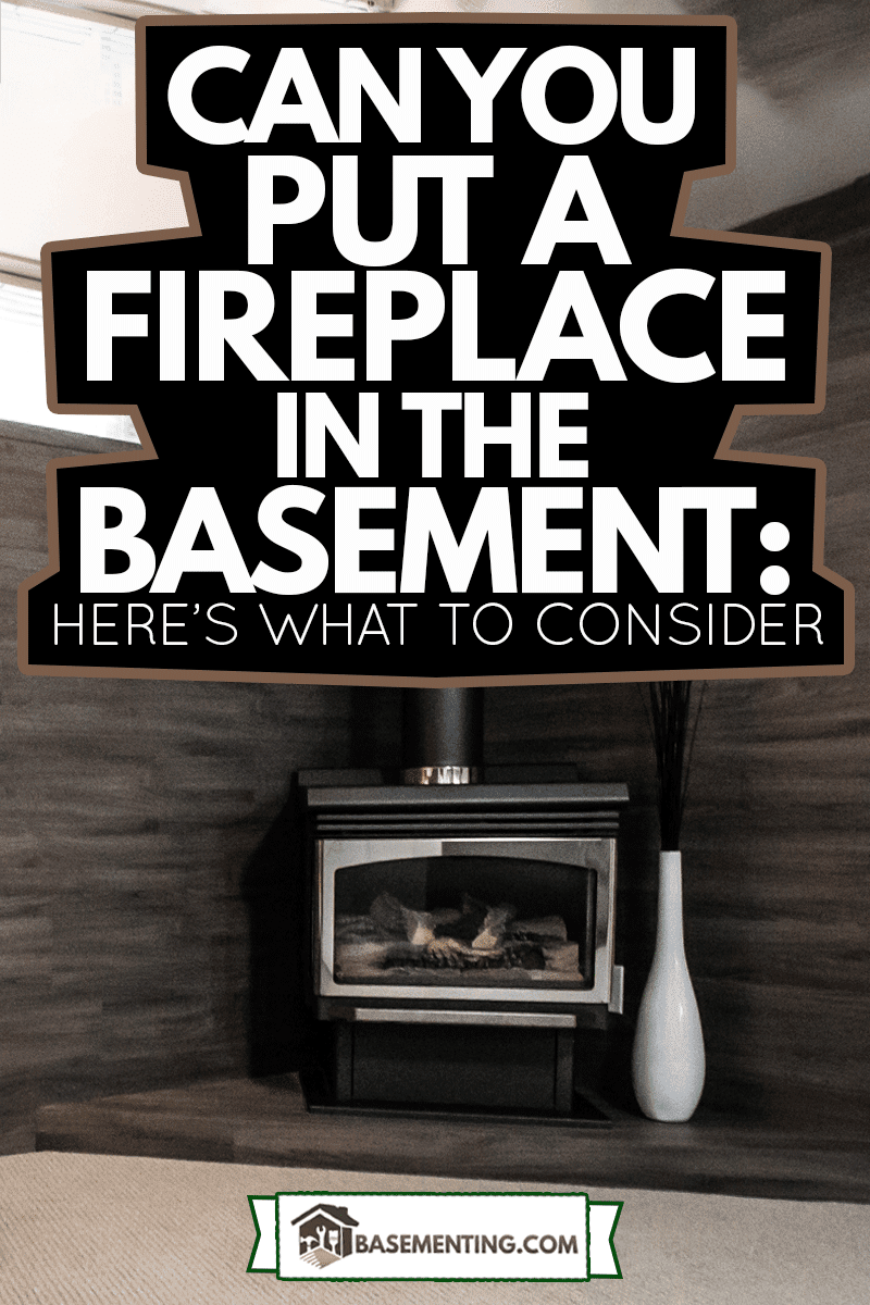 Cosy basement with wood oven fireplace, Can You Put A Fireplace In The Basement: Here's What To Consider
