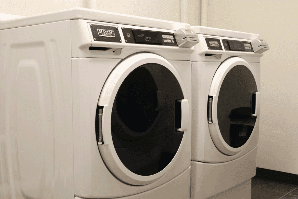 Maytag white washing machines in apartment complex. Can You Vent A Dryer Into A Crawl Space