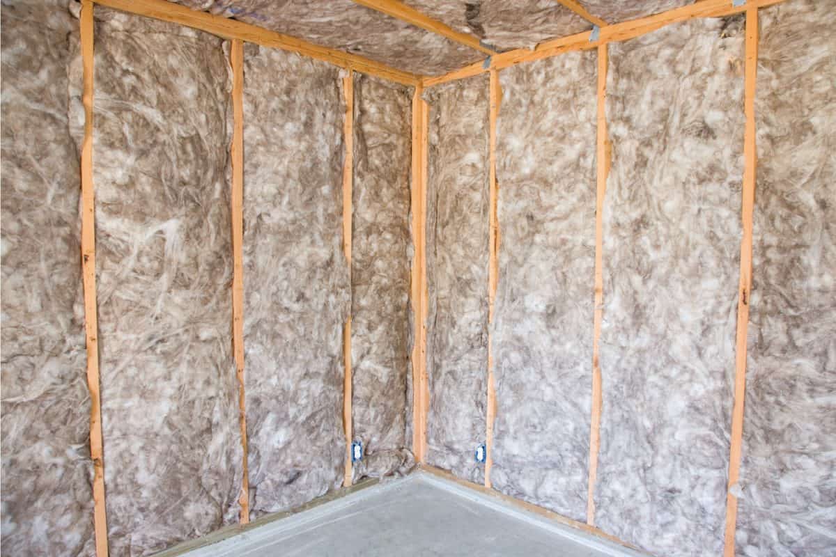 Eco-friendly insulation in a home remodel project.